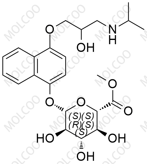 4-羟基普萘洛尔β-D-葡萄糖醛酸甲酯(非对映异构体混合物)