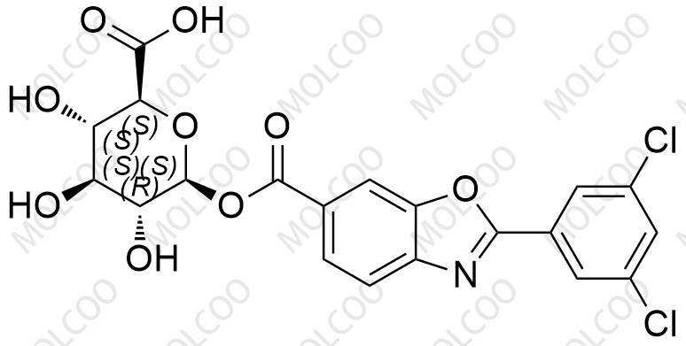 氯苯唑酸酰基葡糖苷酸