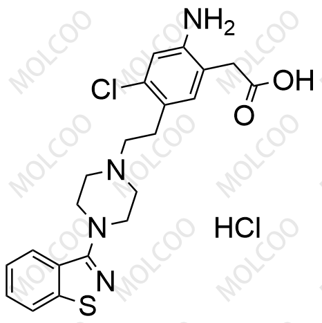 齐拉西酮EP杂质C(盐酸盐）